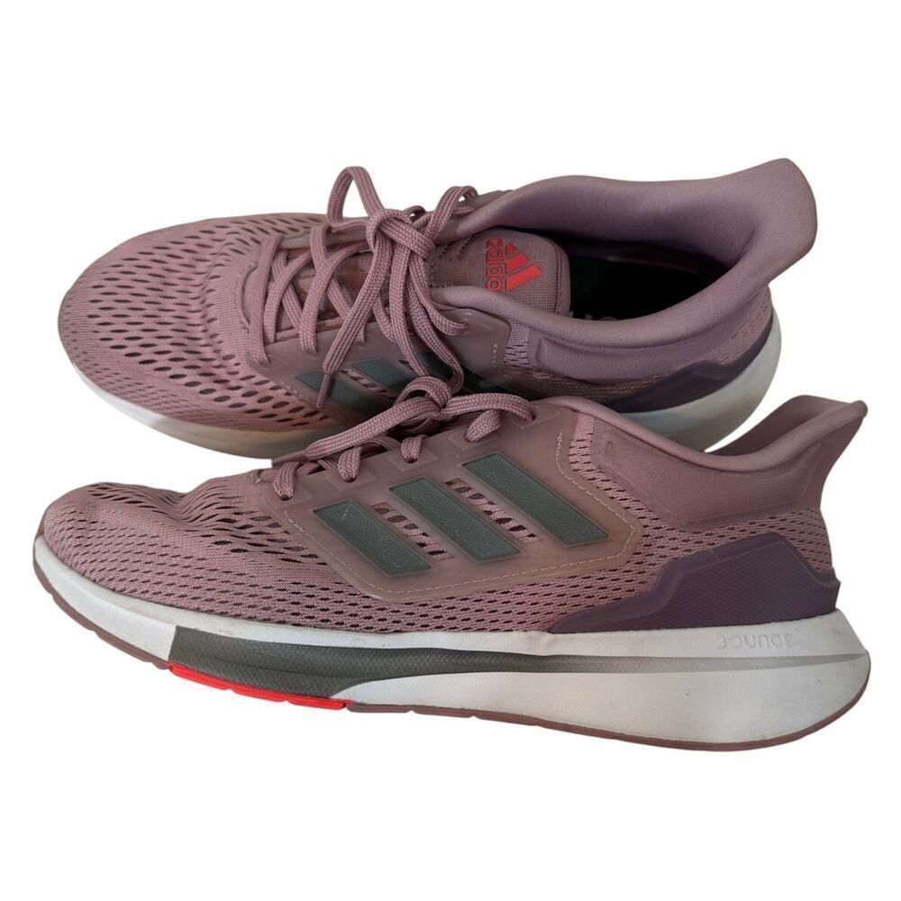 Adidas EQ21 Run womens running shoes magic mauve / iron metallic